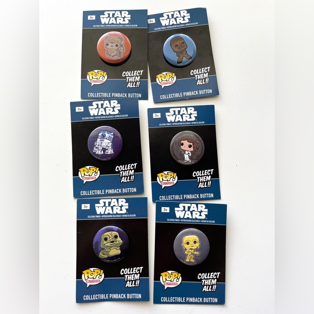 Star Wars Pop! Buttons Set